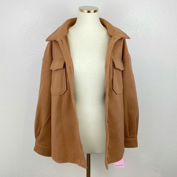 NWT • Avec Les Filles Shacket Shirt Jacket - Picture 3 of 8
